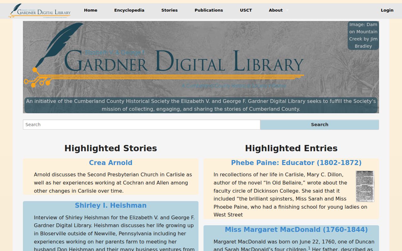 Upper Allen Township residents directory Gardner historical library